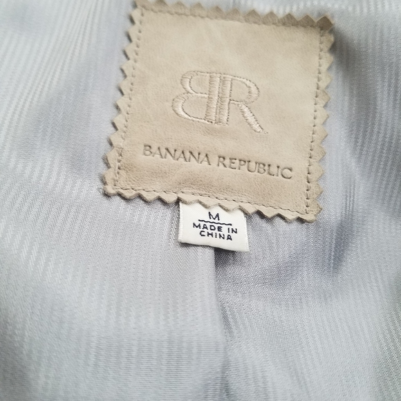 Banana Republic Leather Jacket - Picture 5 of 5